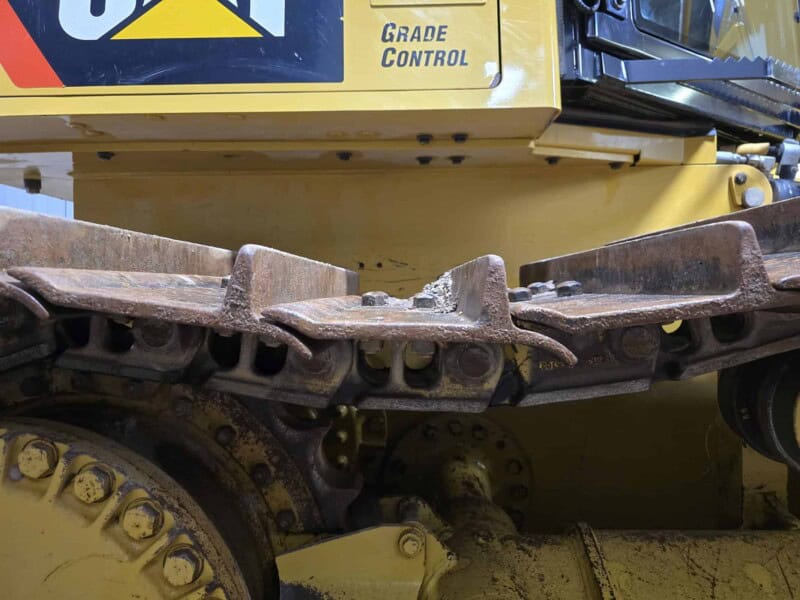 Cat D6K2 bulldozer with track and blade, yellow construction equipment from 2020.
