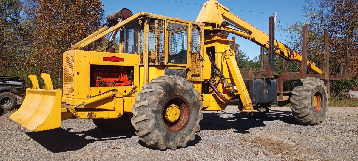 Franklin 170 prehauler for sale with Barko 80 loader and enclosed cab in New Bethlehem PA