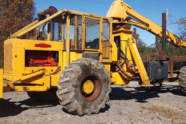 Franklin 170 prehauler for sale with Barko 80 loader and enclosed cab in New Bethlehem PA