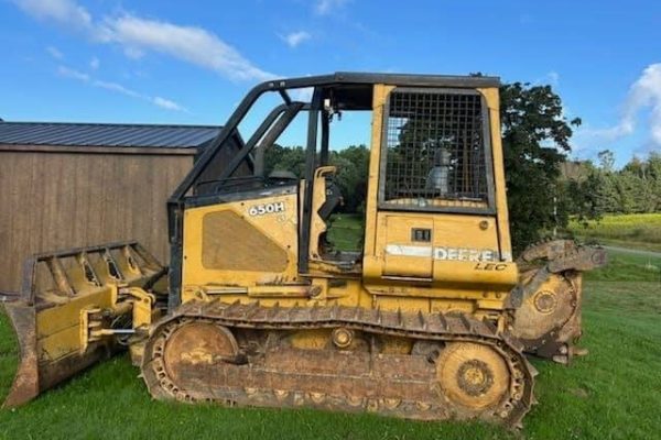 John Deere 650H forestry dozer for sale in Orwell Ohio